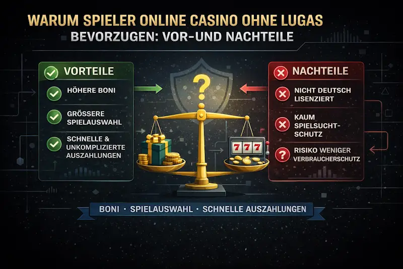 Warum Spieler Online Casino ohne LUGAS bevorzugen: Vor- und Nachteile